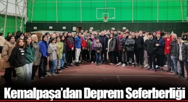 Kemalpaşa’dan Deprem Seferberliği