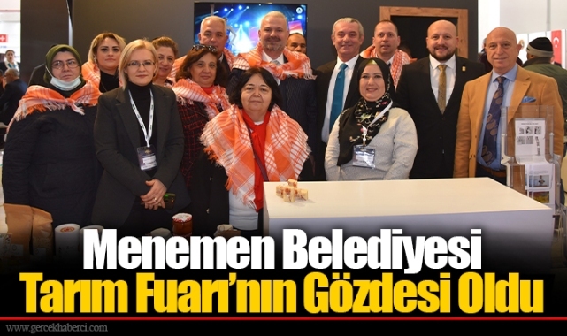 Menemen Belediyesi Tarım Fuarı’nın Gözdesi Oldu