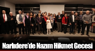 Narlıdere’de Nazım Hikmet Gecesi
