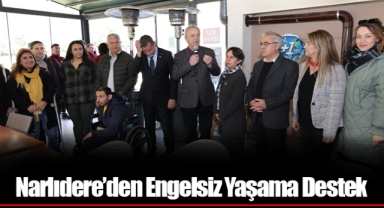 Narlıdere’den Engelsiz Yaşama Destek
