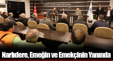 Narlıdere, Emeğin ve Emekçinin Yanında