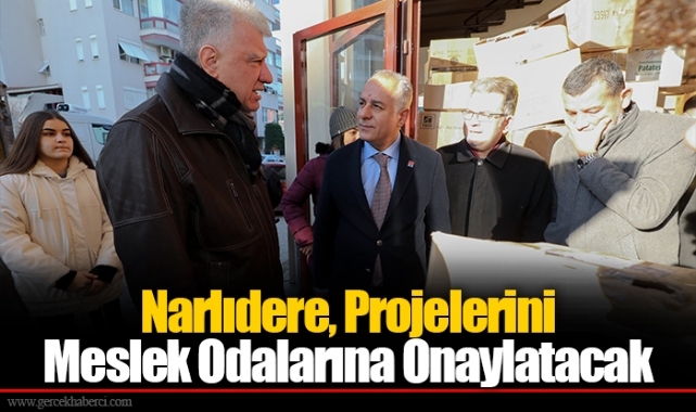 Narlıdere, Projelerini Meslek Odalarına Onaylatacak