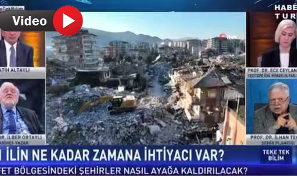 Şehir plancısı İlhan Tekeli canlı yayında koltuktan düştü