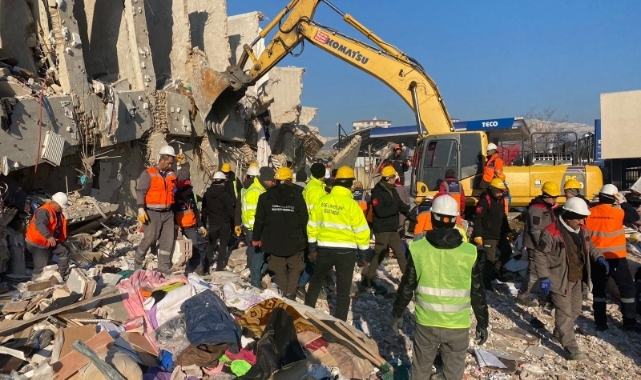 Torbalı Belediyesi çalışanları Hatay’da