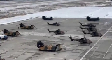 TSK helikopterleri, deprem bölgesi için görevlendirildi
