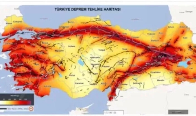 Türkiye'de 110 ilçe diri fay hattı üzerinde