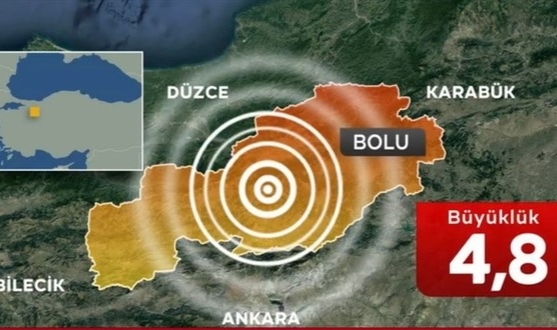AFAD: Bolu depremi, Marmara Denizi'nden geçen fayları etkilemez