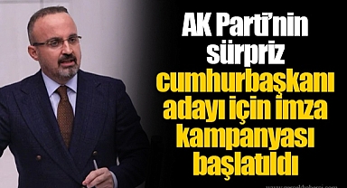 AK Parti'nin sürpriz cumhurbaşkanı adayı için imza kampanyası başlatıldı