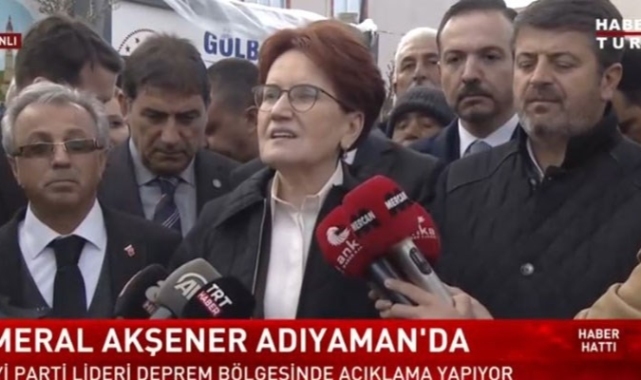 Akşener'den Erdoğan'a: Sen beni tehdit edemezsin, adresim belli!