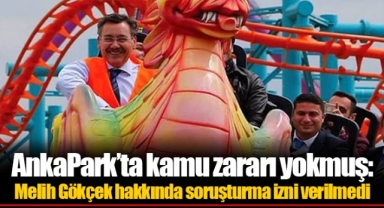 AnkaPark’ta kamu zararı yokmuş: Melih Gökçek hakkında soruşturma izni verilmedi