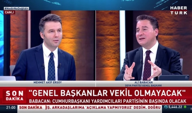 Babacan: Biz seçimi kazandıktan sonra belediye meclislerinde dengeler değişebilir, ihtimal var