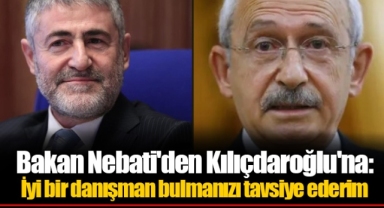 Bakan Nebati'den Kılıçdaroğlu'na: İyi bir danışman bulmanızı tavsiye ederim