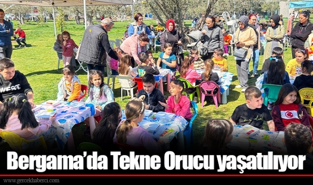 Bergama’da Tekne Orucu yaşatılıyor