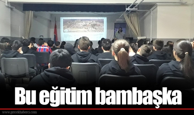 Bu eğitim bambaşka