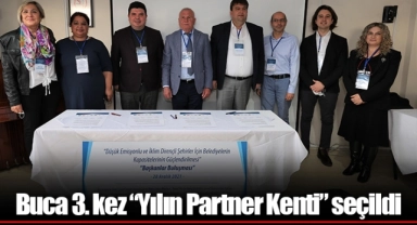 Buca 3. kez “Yılın Partner Kenti” seçildi