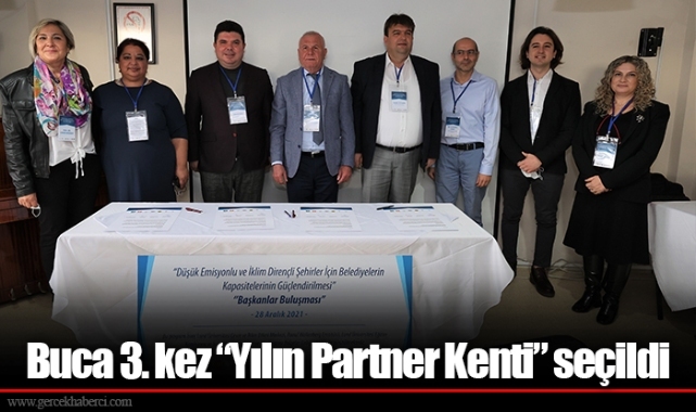 Buca 3. kez “Yılın Partner Kenti” seçildi