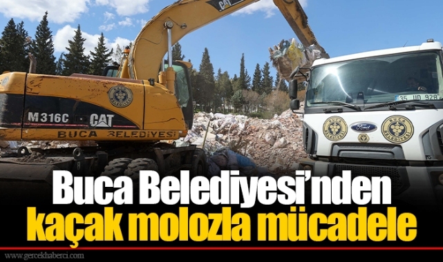 ​​​​​​​Buca Belediyesi’nden kaçak molozla mücadele