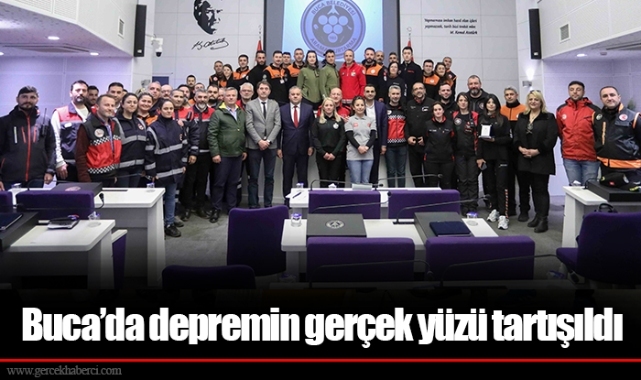 Buca’da depremin gerçek yüzü tartışıldı