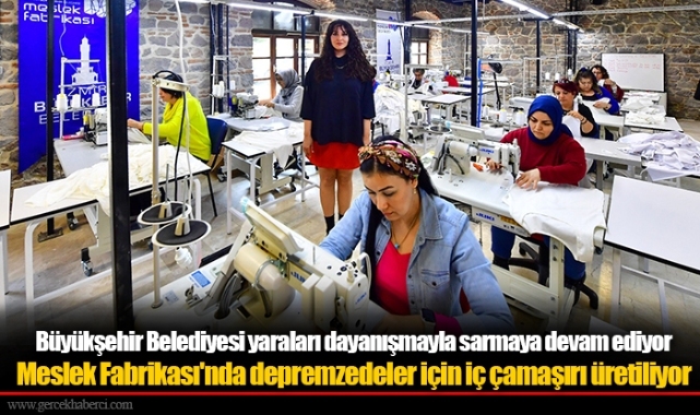 Büyükşehir Belediyesi yaraları dayanışmayla sarmaya devam ediyor