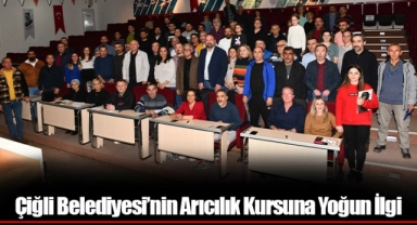 Çiğli Belediyesi’nin Arıcılık Kursuna Yoğun İlgi