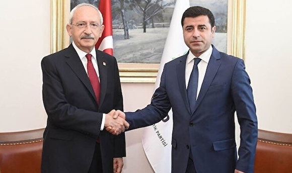 Demirtaş: Kılıçdaroğlu’na hayırlı olsun diyoruz, HDP’ye de bekliyoruz