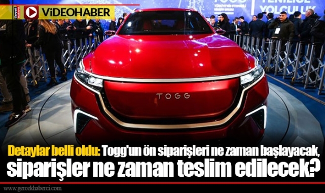 Detaylar belli oldu: Togg'un ön siparişleri ne zaman başlayacak, siparişler ne zaman teslim edilecek?