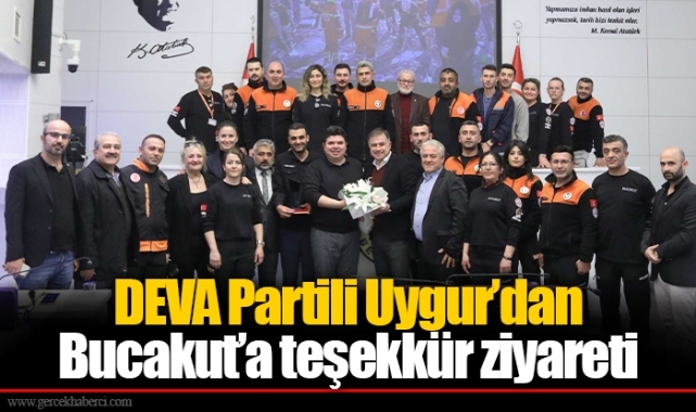 DEVA Partili Uygur’dan Bucakut’a teşekkür ziyareti
