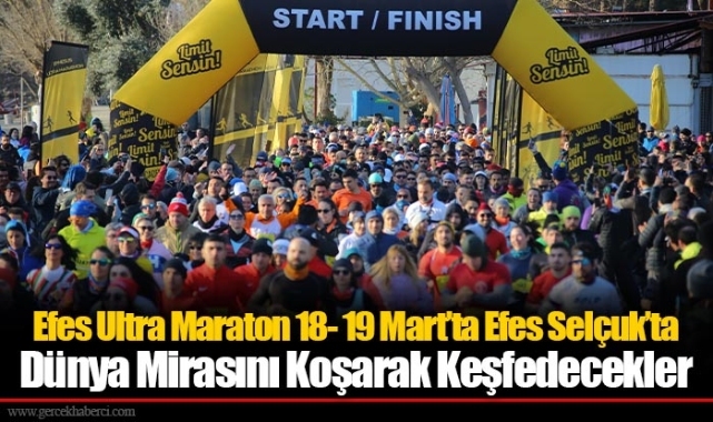 Efes Ultra Maraton 18- 19 Mart’ta Efes Selçuk’ta
