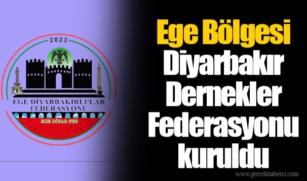 Ege Bölgesi Diyarbakır Dernekler Federasyonu kuruldu