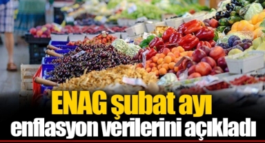 ENAG şubat ayı enflasyon verilerini açıkladı
