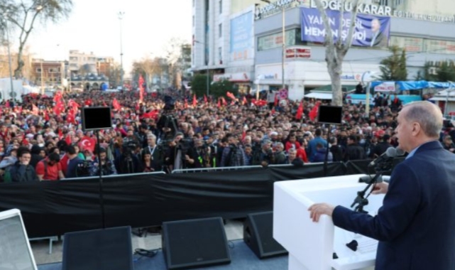 Erdoğan’dan Kılıçdaroğlu’na: 11 büyükşehir belediyen var, acaba Adıyaman’a ulaştılar mı?