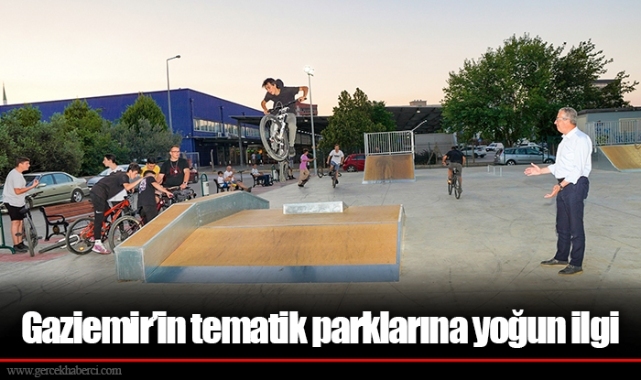 Gaziemir’in tematik parklarına yoğun ilgi