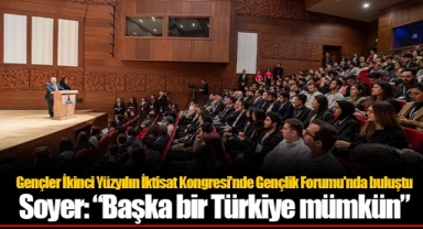 Gençler İkinci Yüzyılın İktisat Kongresi’nde Gençlik Forumu'nda buluştu