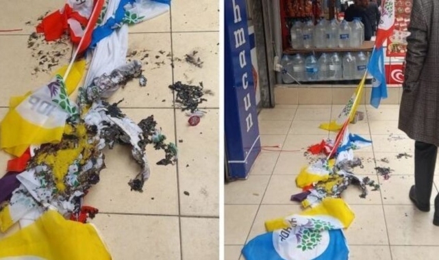HDP seçim irtibat bürosuna saldırı