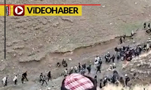Hem doğudan hem güneyden: Akın akın geliyorlar… Görüntülerin tamamı bu hafta çekildi