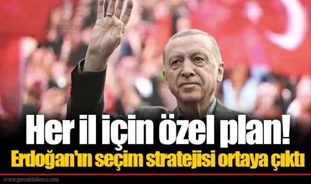 Her il için özel plan! Erdoğan'ın seçim stratejisi ortaya çıktı