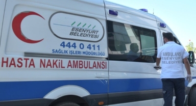 İçinde hasta olan ambulansa haciz!