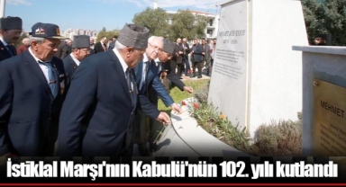 İstiklal Marşı'nın Kabulü'nün 102. yılı kutlandı