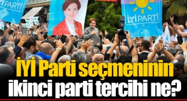 İYİ Parti seçmeninin ikinci parti tercihi ne?