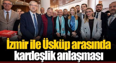 İzmir ile Üsküp arasında kardeşlik anlaşması