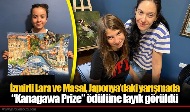 İzmirli Lara ve Masal, Japonya’daki yarışmada “Kanagawa Prize” ödülüne layık görüldü