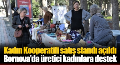 Kadın Kooperatifi satış standı açıldı