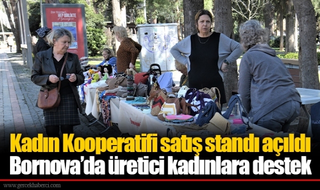Kadın Kooperatifi satış standı açıldı