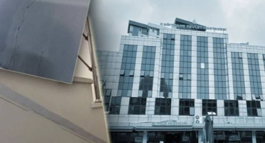 Kâğıthane Devlet Hastanesi riskli olduğu gerekçesiyle tahliye ediliyor