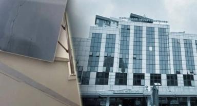 Kâğıthane Devlet Hastanesi riskli olduğu gerekçesiyle tahliye ediliyor