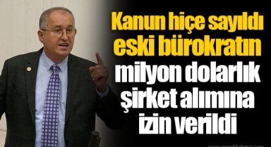 Kanun hiçe sayıldı eski bürokratın milyon dolarlık şirket alımına izin verildi