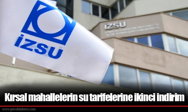 Kırsal mahallelerin su tarifelerine ikinci indirim
