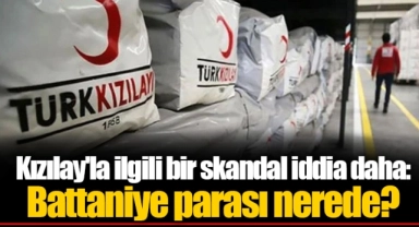Kızılay'la ilgili bir skandal iddia daha: Battaniye parası nerede?