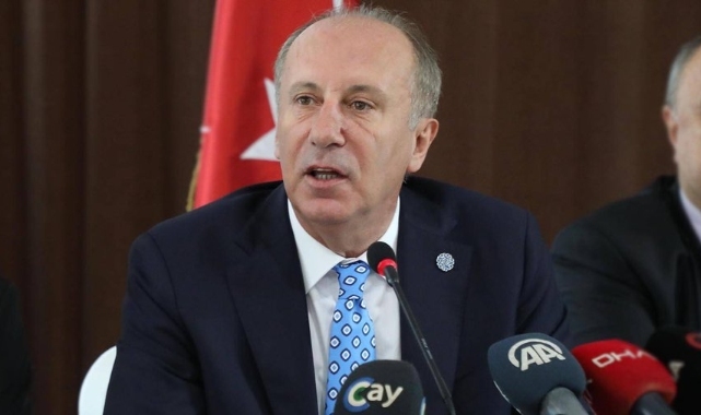 Memleket Partisi Genel Başkanı İnce, cumhurbaşkanlığı adaylığı için yarın YSK'ya başvuracak