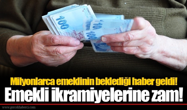 Milyonlarca emeklinin beklediği haber geldi! Emekli  ikramiyelerine zam!